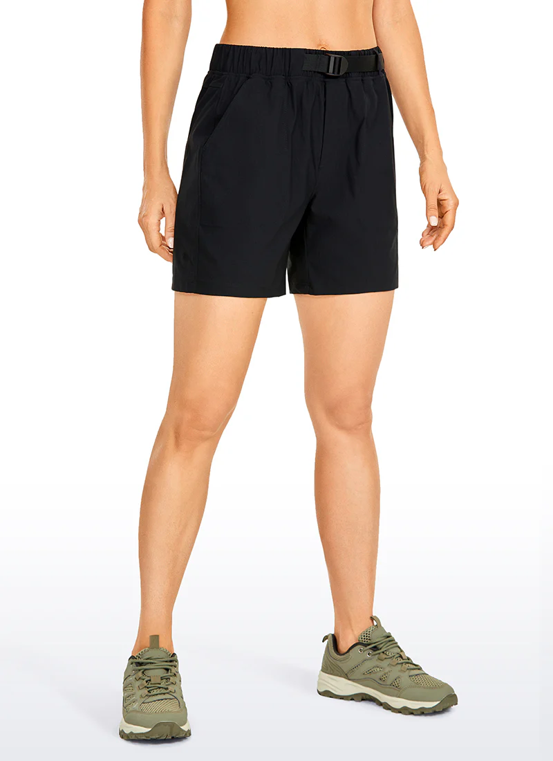 Ripstop Mid-Rise Hiking Shorts with Belt 6'' - Image 6