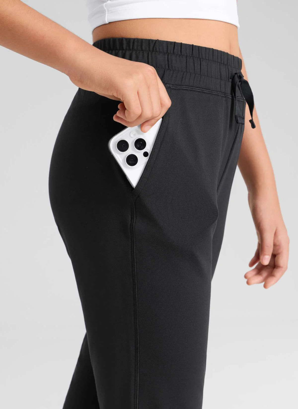 Girls Cloud Jersey Pocket Jogger - Image 8