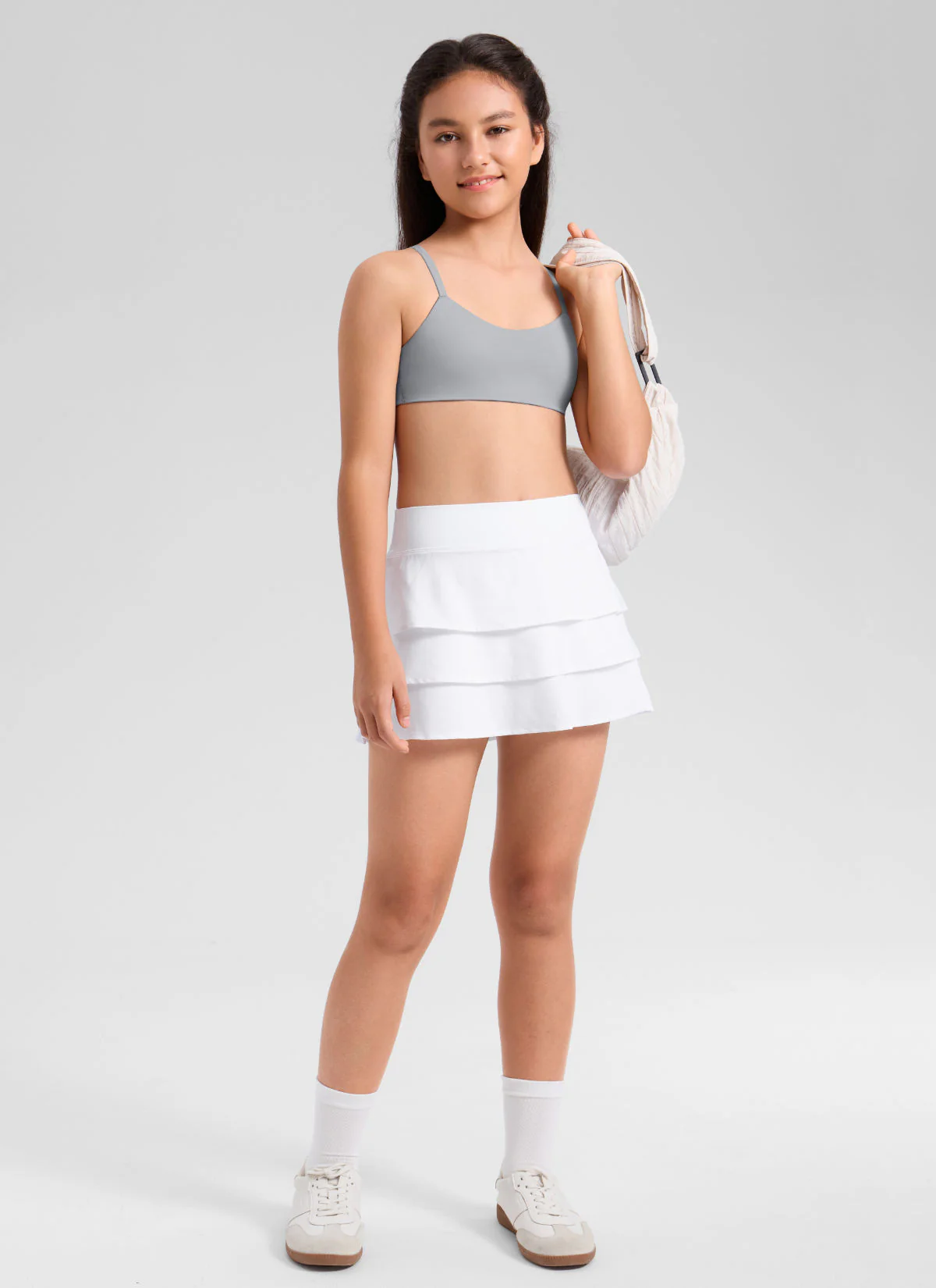 Girls Softhold Mold Adjustable Strap Bra - Image 7