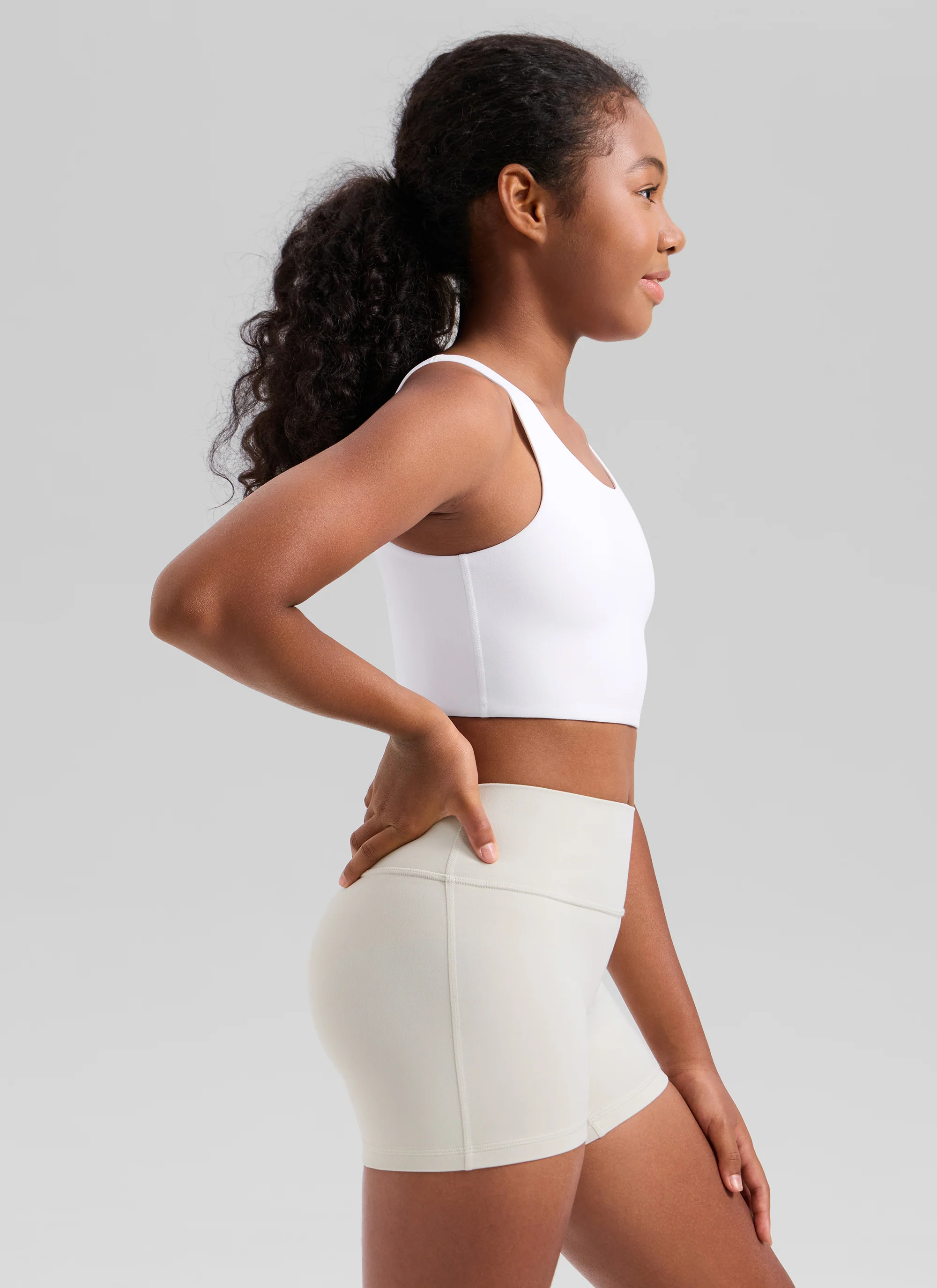 Girls Butterluxe U Back Longline Sport Bra - Image 13