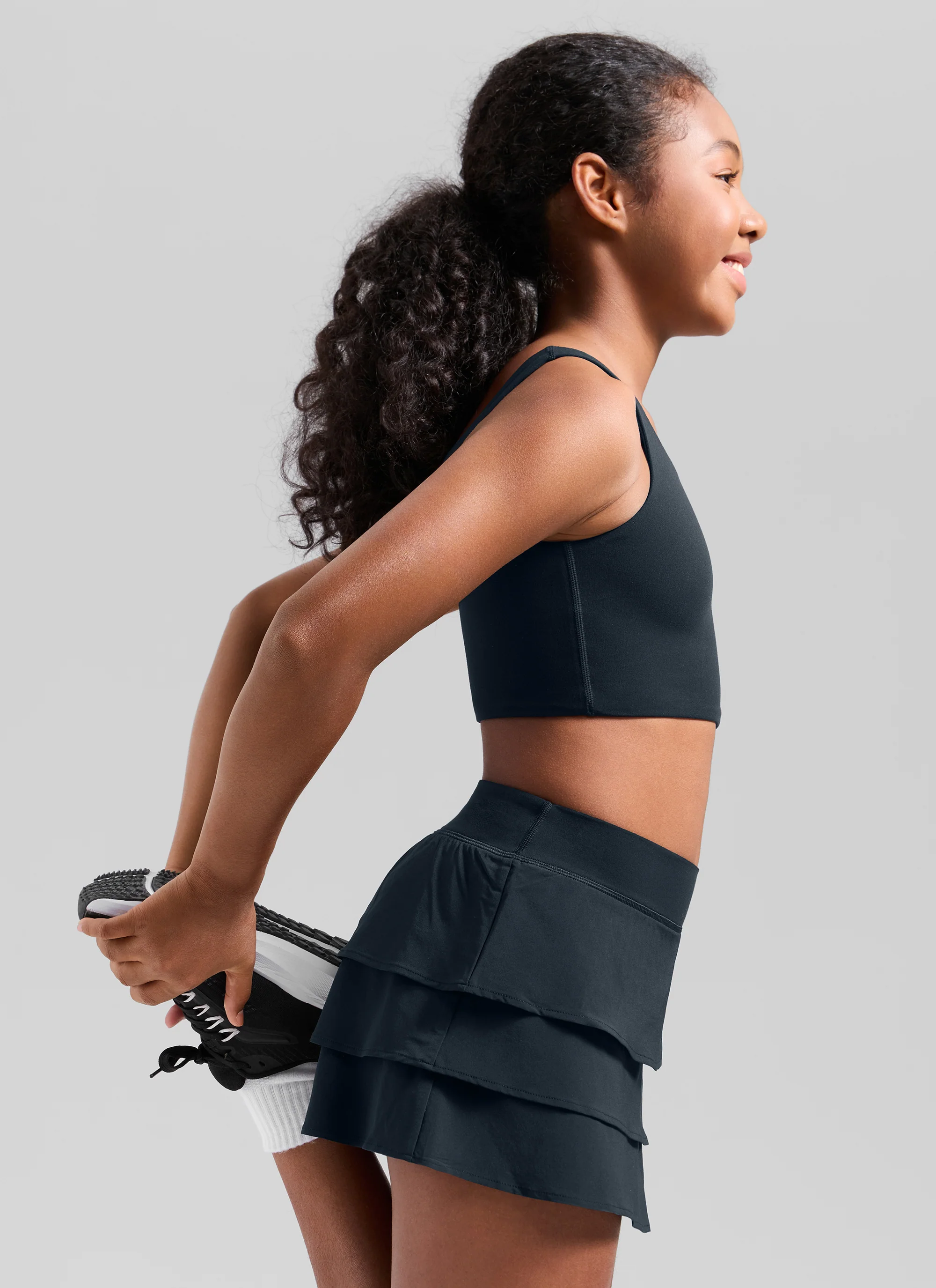 Girls Butterluxe U Back Longline Sport Bra - Image 17