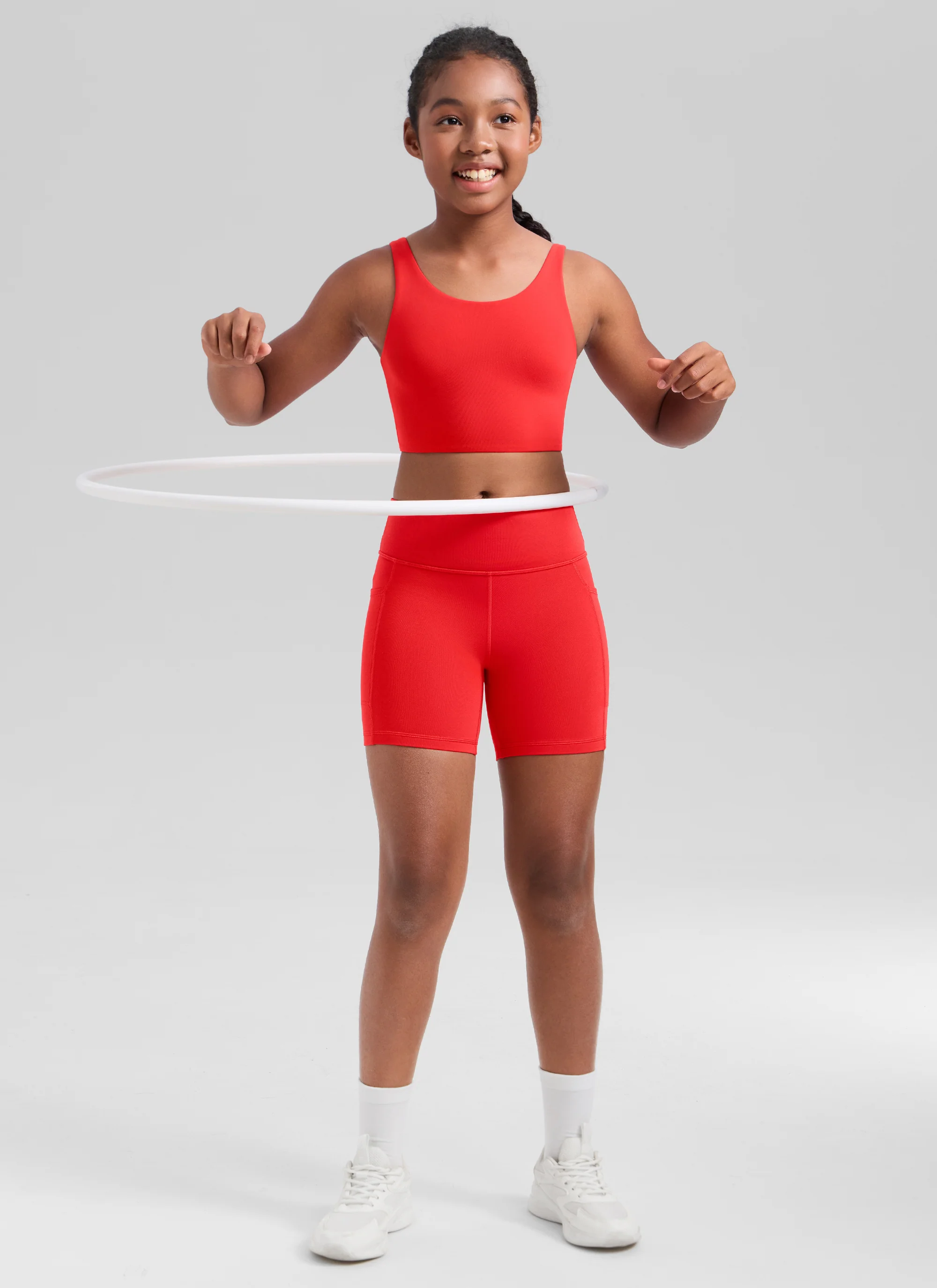 Girls Butterluxe U Back Longline Sport Bra - Image 20