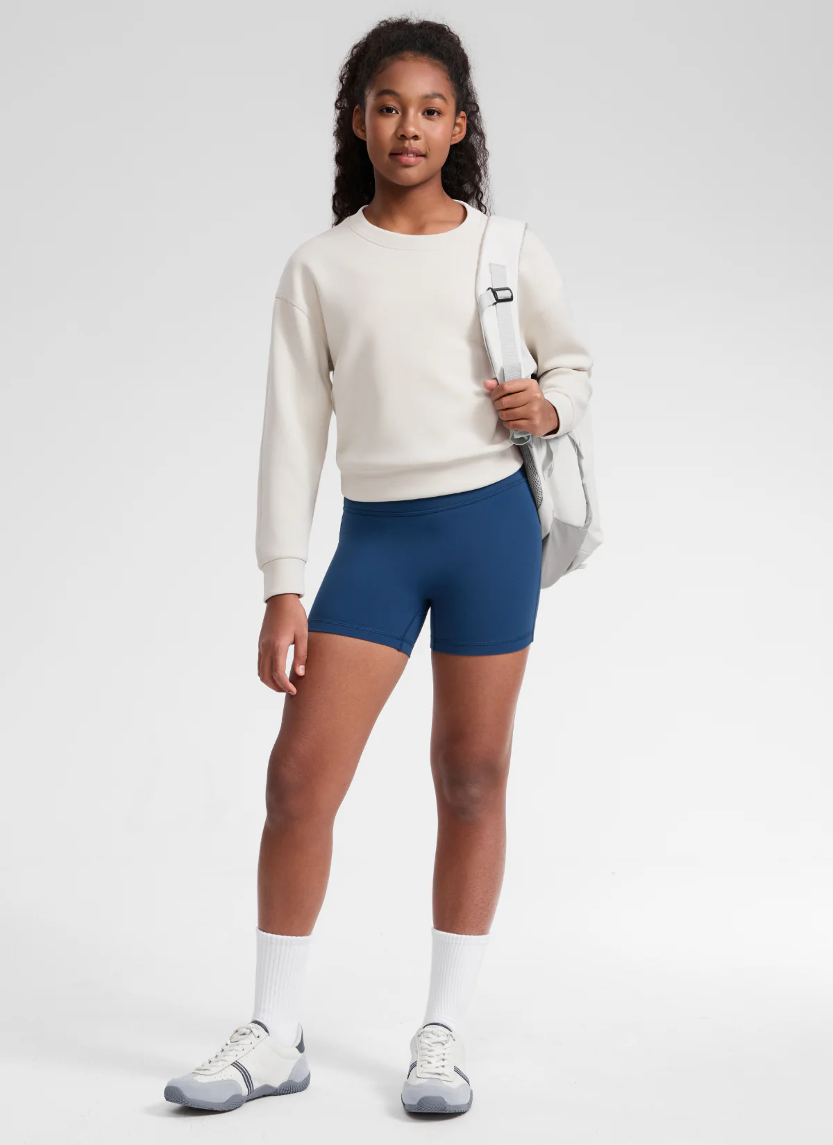 Girls Butterluxe No Front Seam Biker Shorts - Image 22