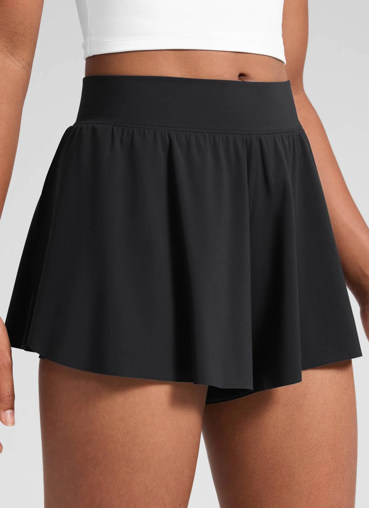 Girls High Rise 2 in 1 Flowy Sport Shorts 2.5'' - Image 21