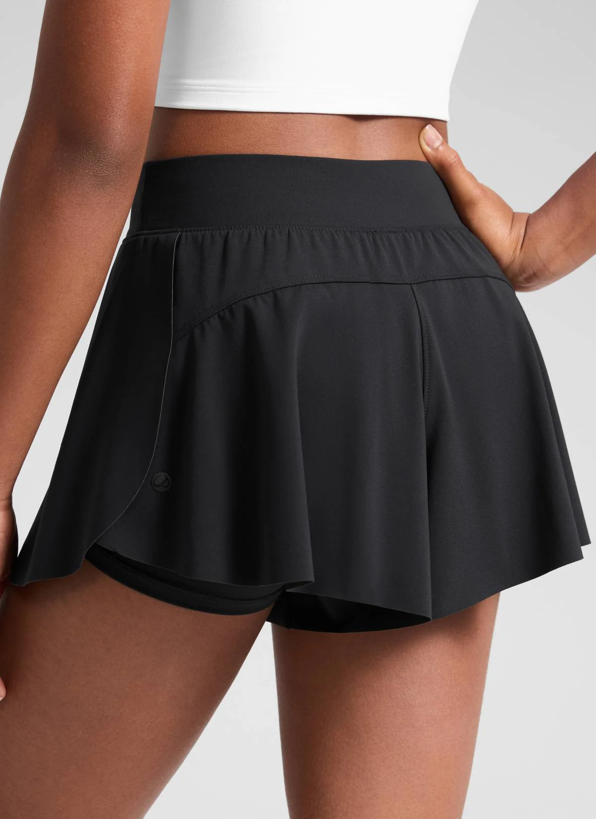 Girls High Rise 2 in 1 Flowy Sport Shorts 2.5'' - Image 22