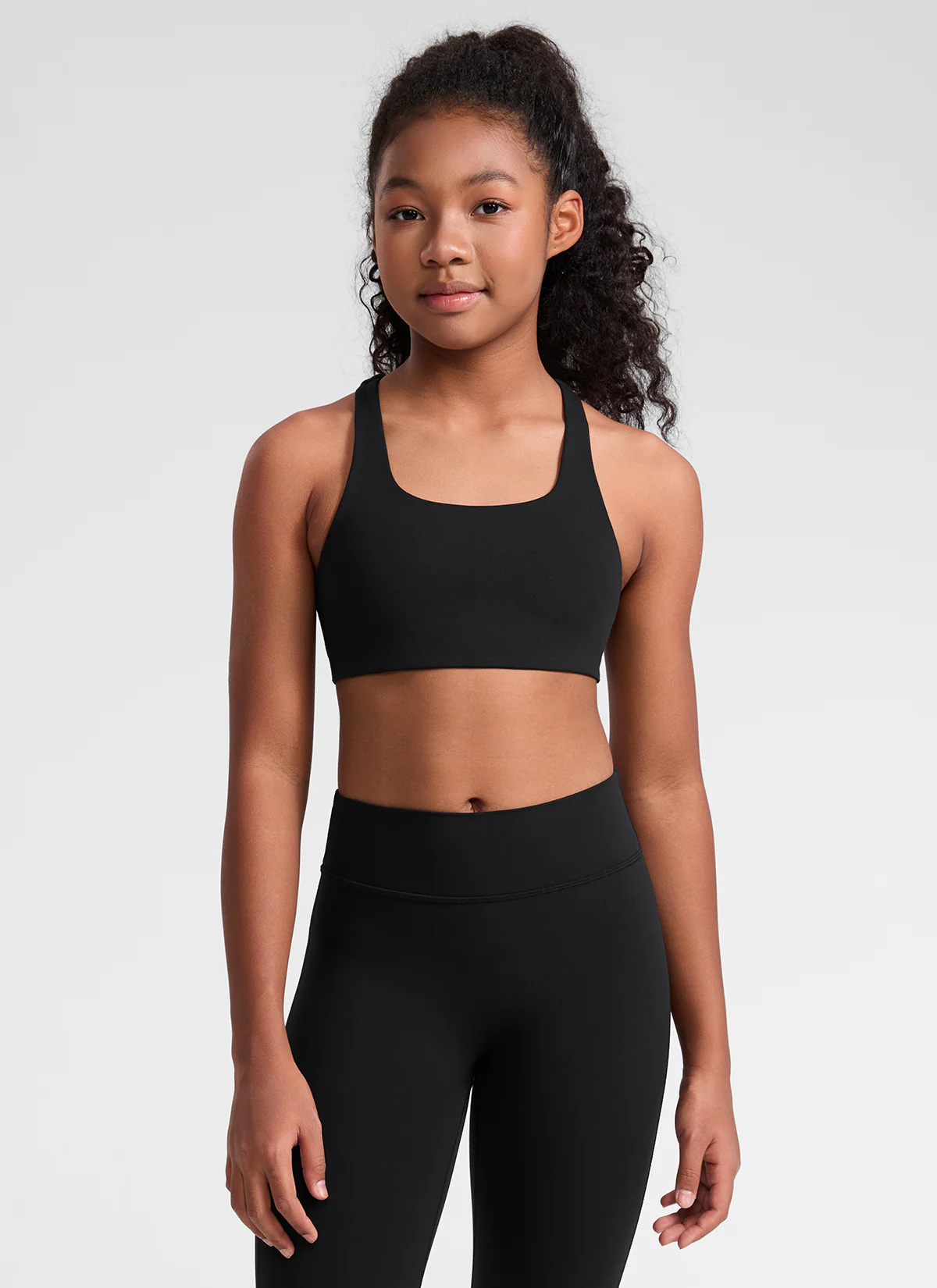 Girls Butterluxe U Neck Mold Sports Bra - Image 15