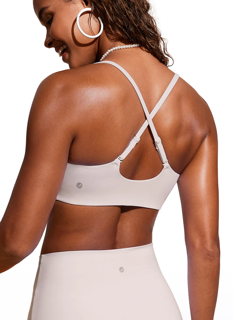Scoop Neck Adjustable Strap D-DD Bikini Top - Image 9