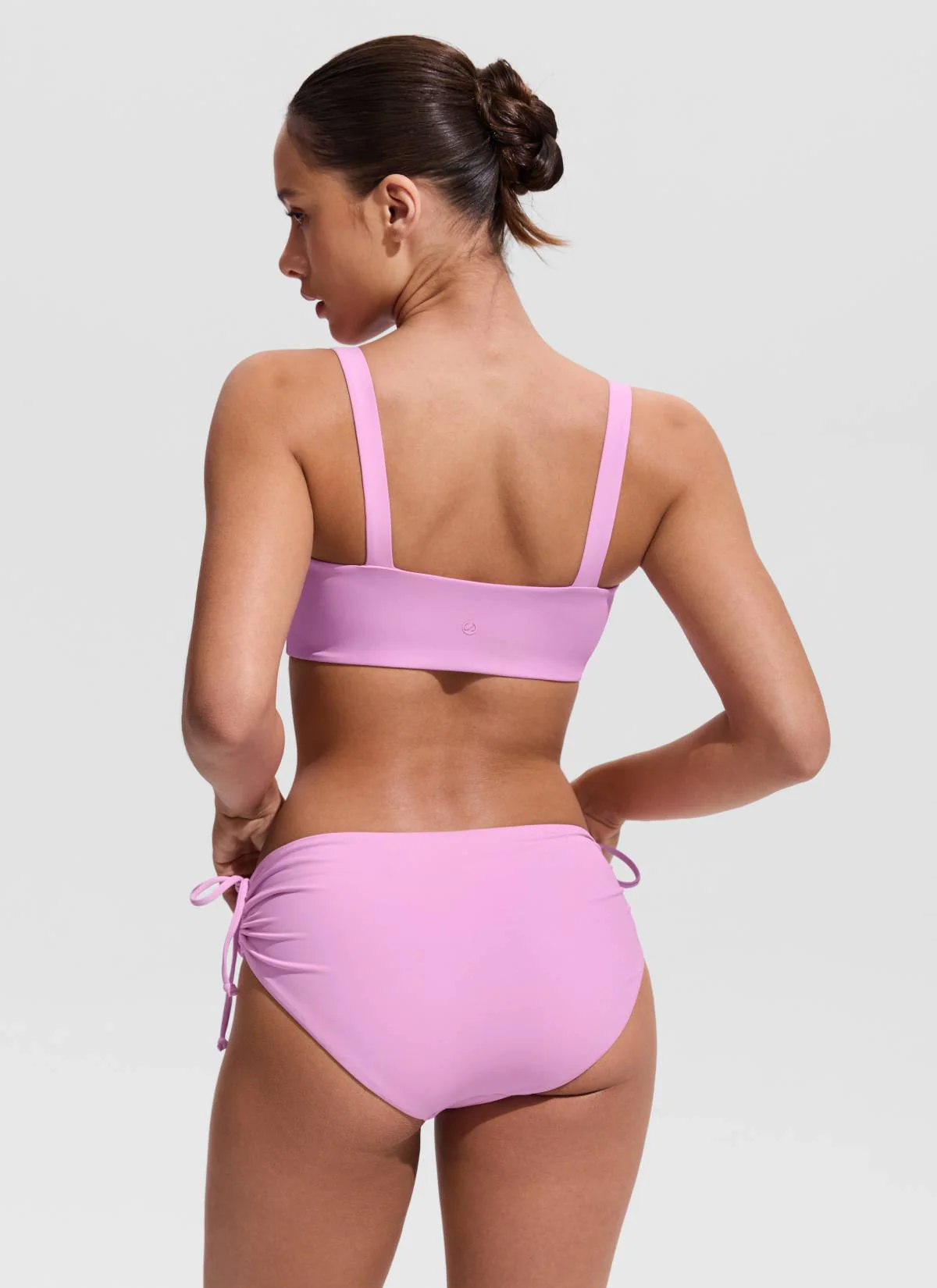 Square Neck Wide Flat Straps Bikini Top - Image 15