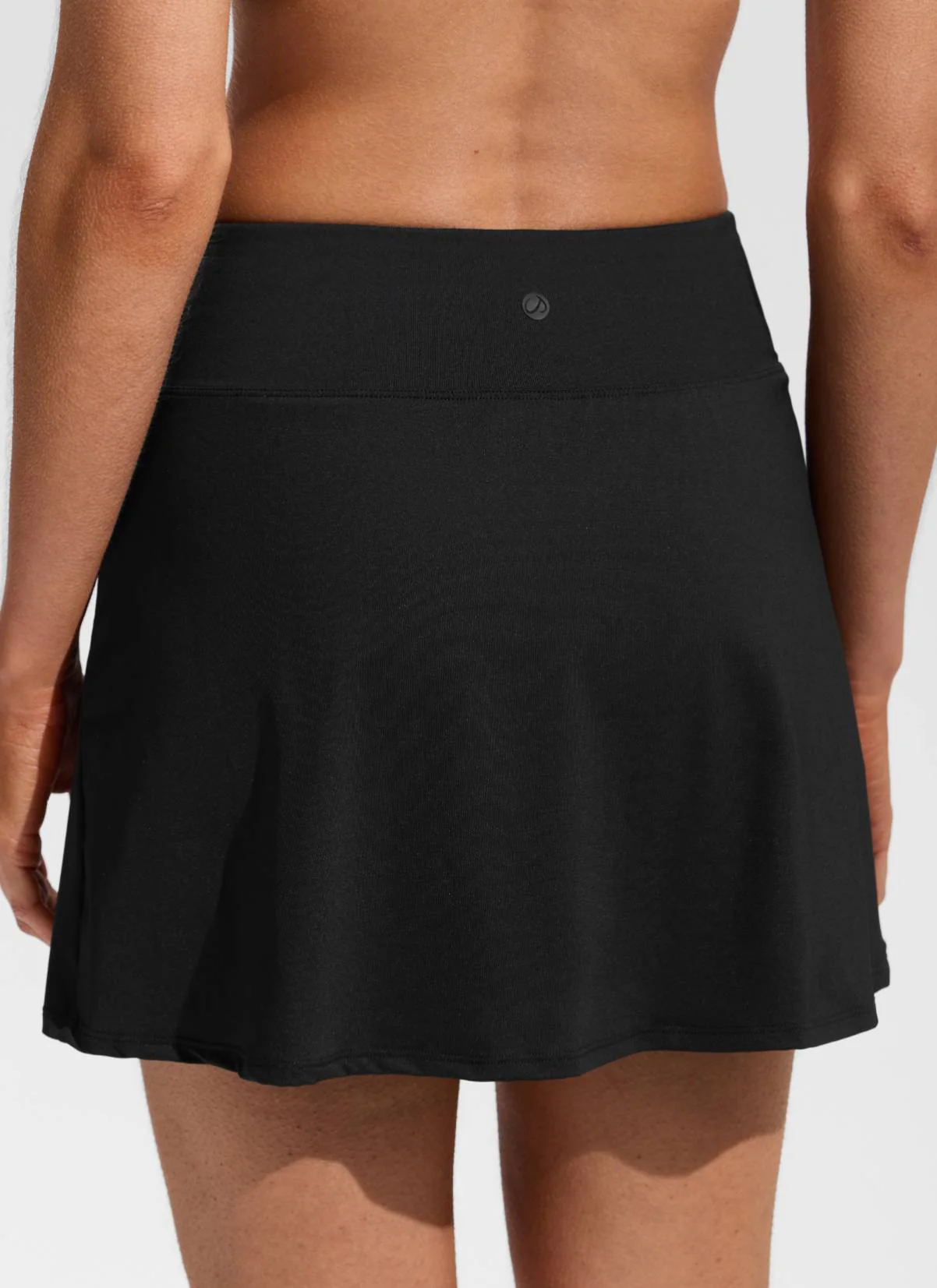 A Line Side Split Built in Brief Swim Skirt - Image 23