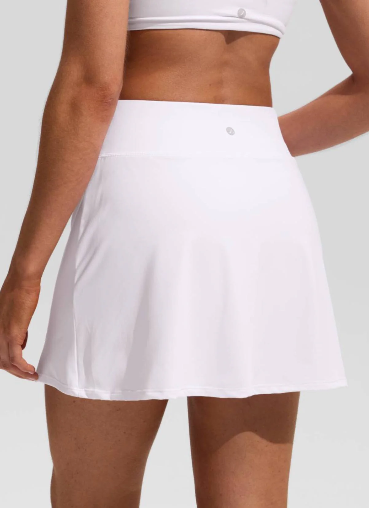 A Line Side Split Built in Brief Swim Skirt - Image 27