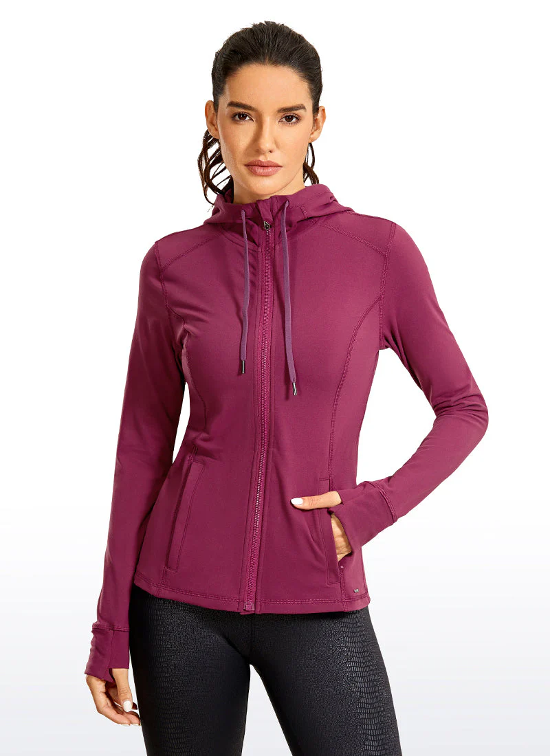 Light Fleece Brushed Full Zip Hoodies - Image 31