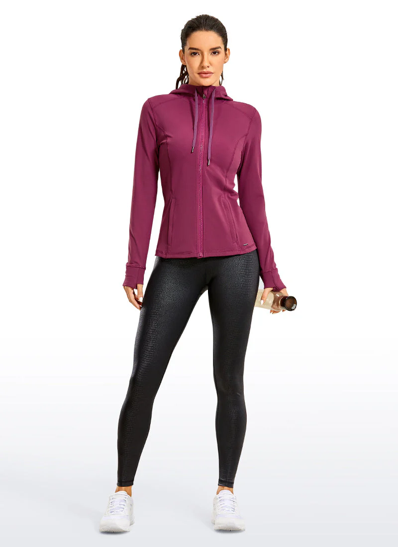 Light Fleece Brushed Full Zip Hoodies - Image 33