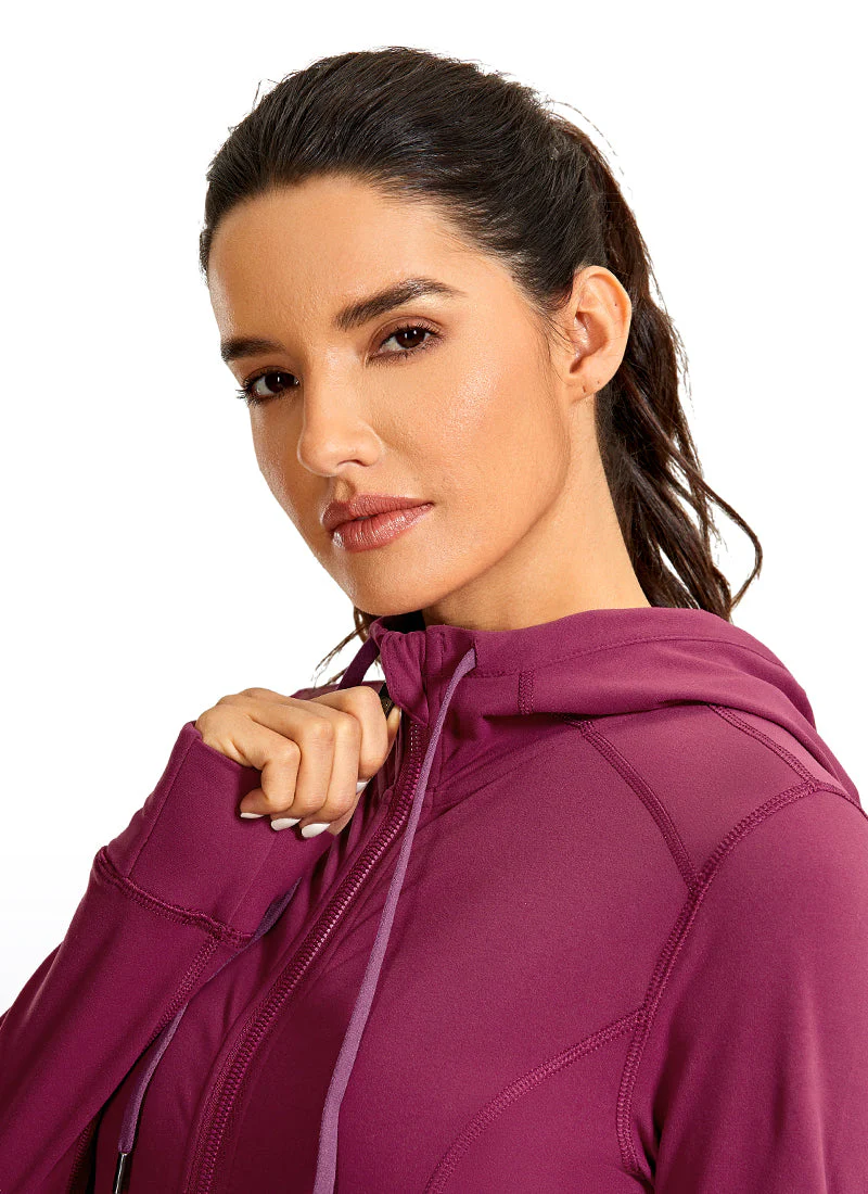 Light Fleece Brushed Full Zip Hoodies - Image 34