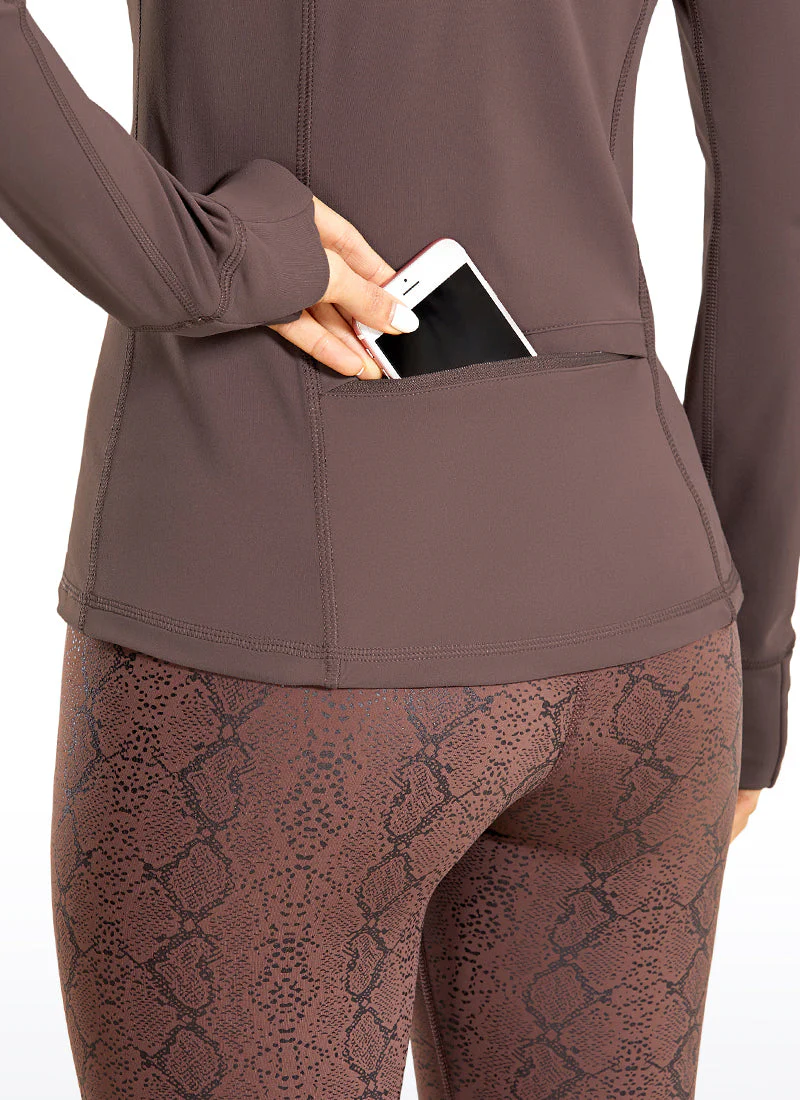Light Fleece Brushed Full Zip Hoodies - Image 44