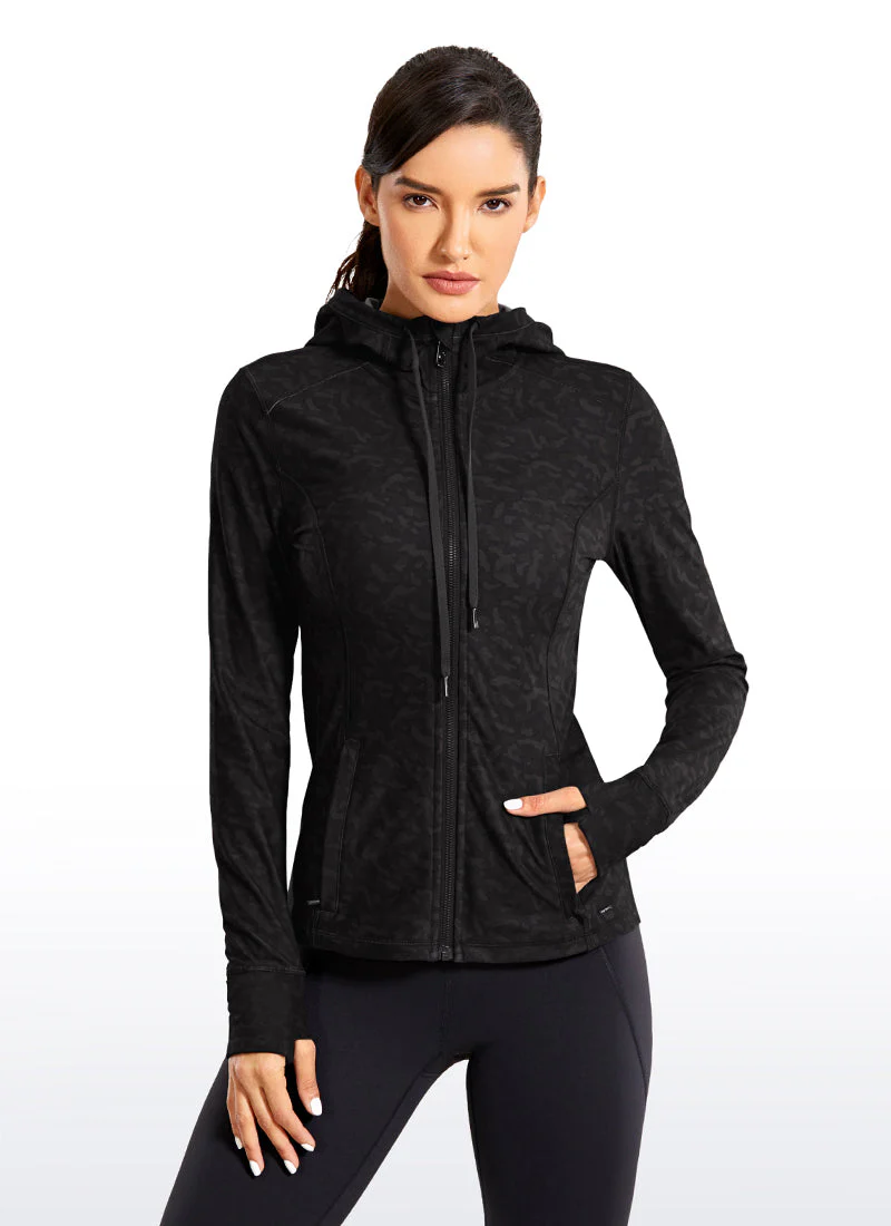 Light Fleece Brushed Full Zip Hoodies - Image 6