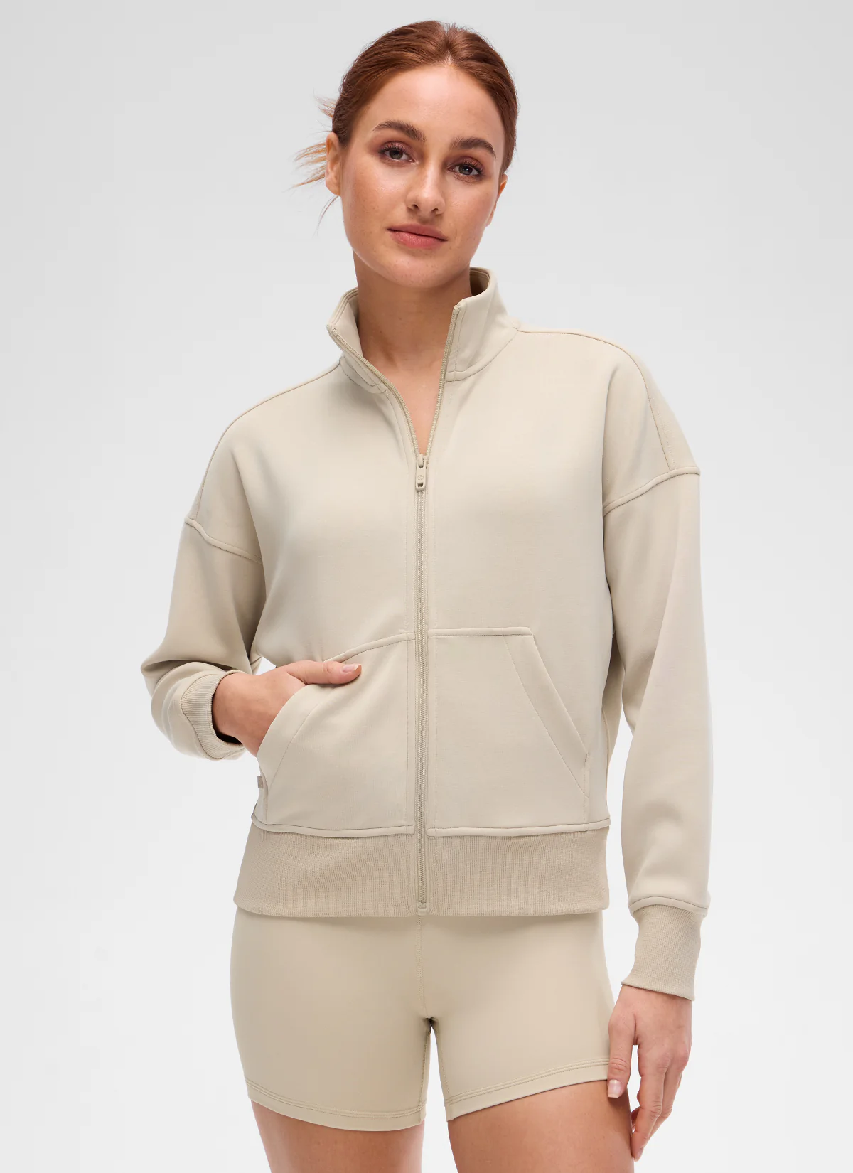 SoftAura High Mock Neck Full Zip Jacket - Image 13