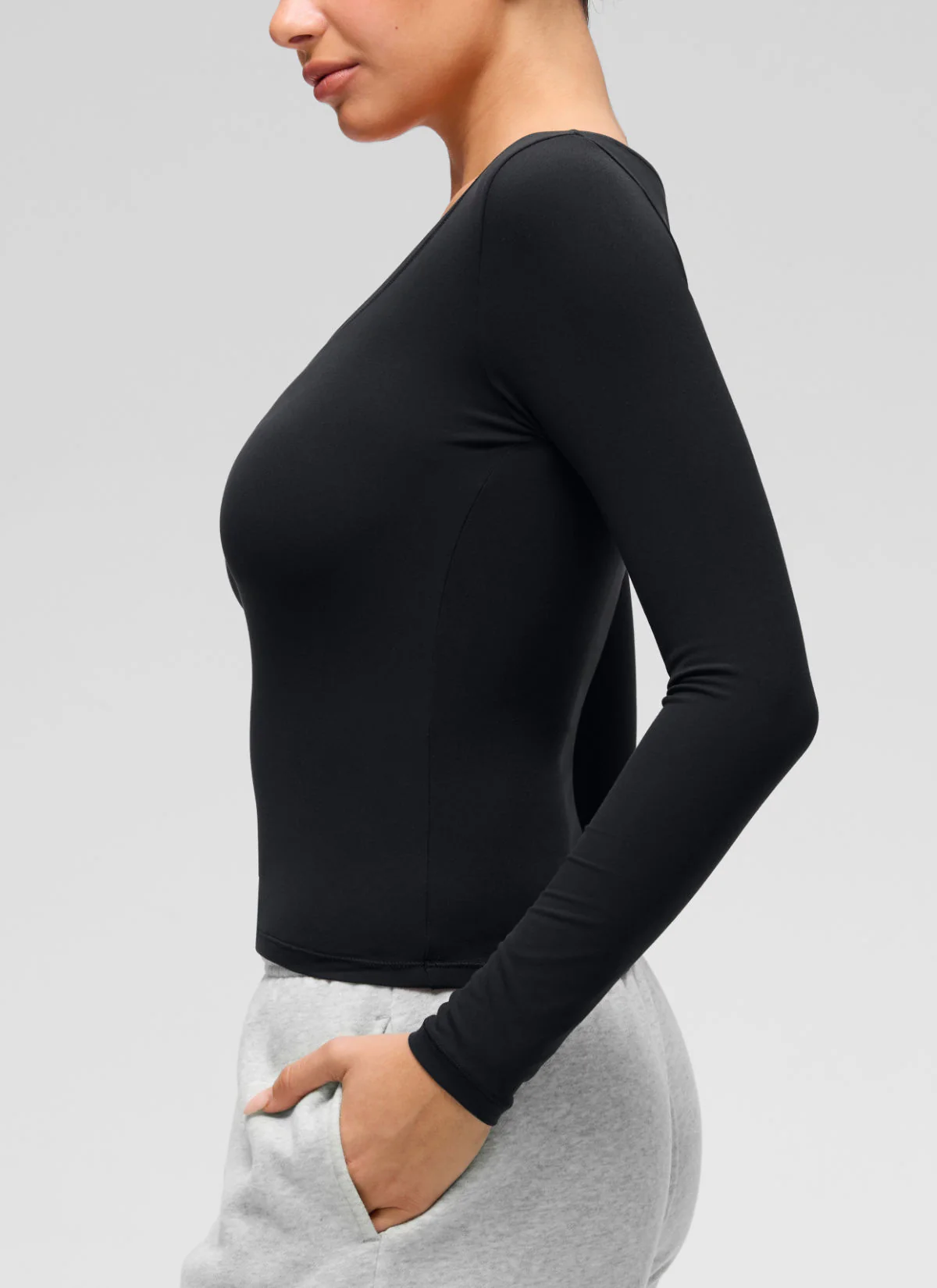 Softembrace V Neck Long Sleeve - Image 10