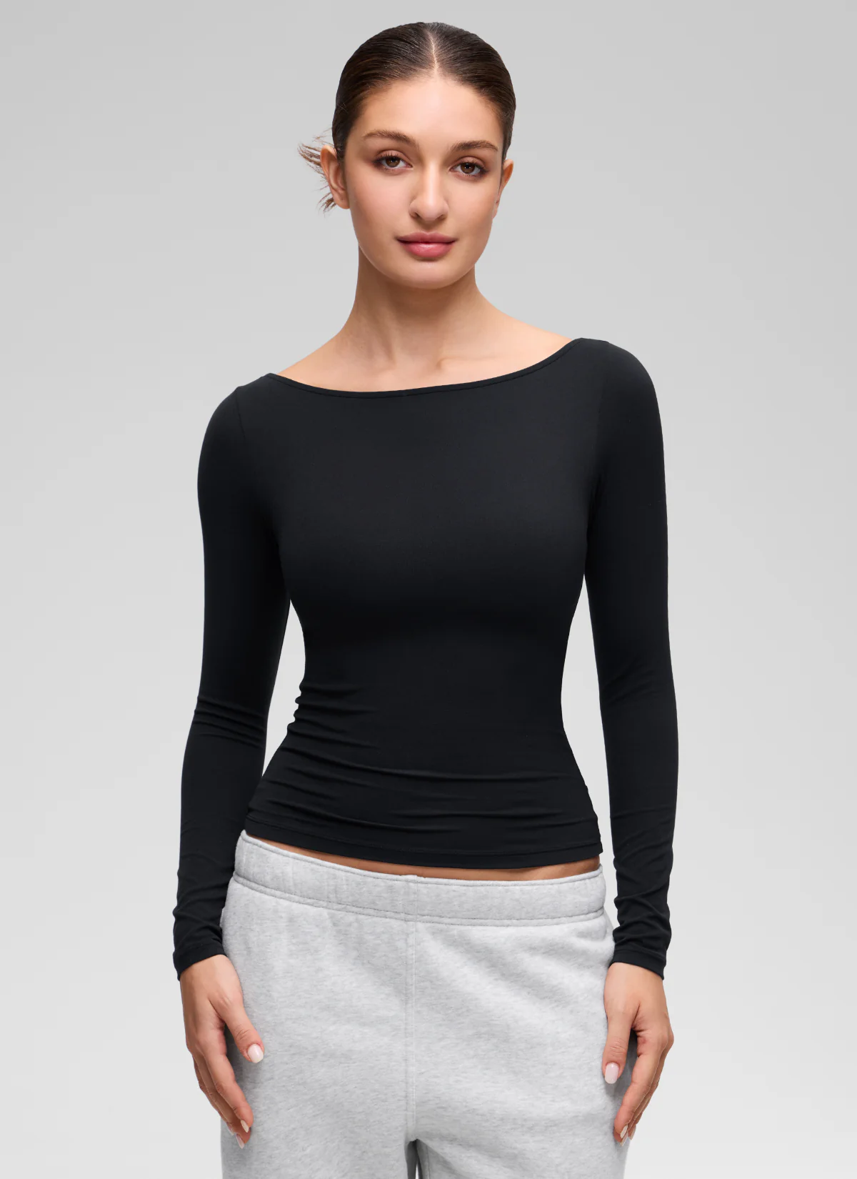 Softembrace Boat Neck Long Sleeve - Image 17
