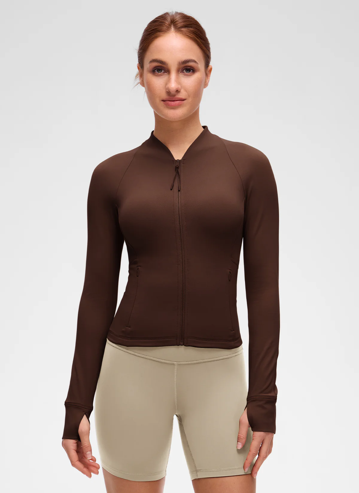 Butterluxe V Neck Waist Length Jacket - Image 10