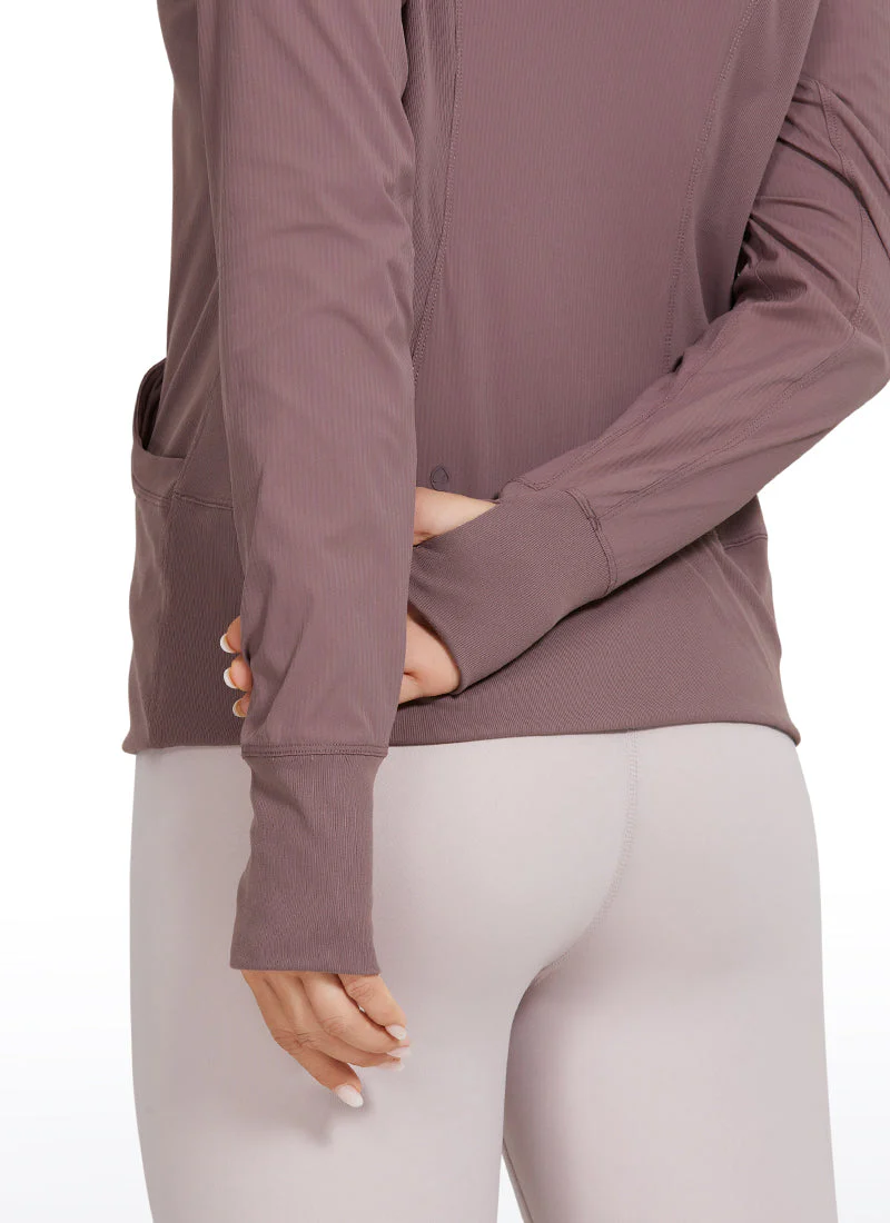 Striped Full Zip Jackets - Image 14