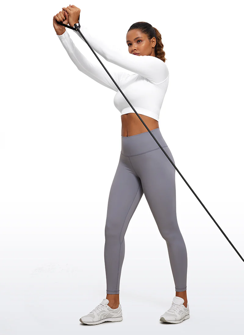 Seamless Slim Fit Cropped Long Sleeve - Image 6