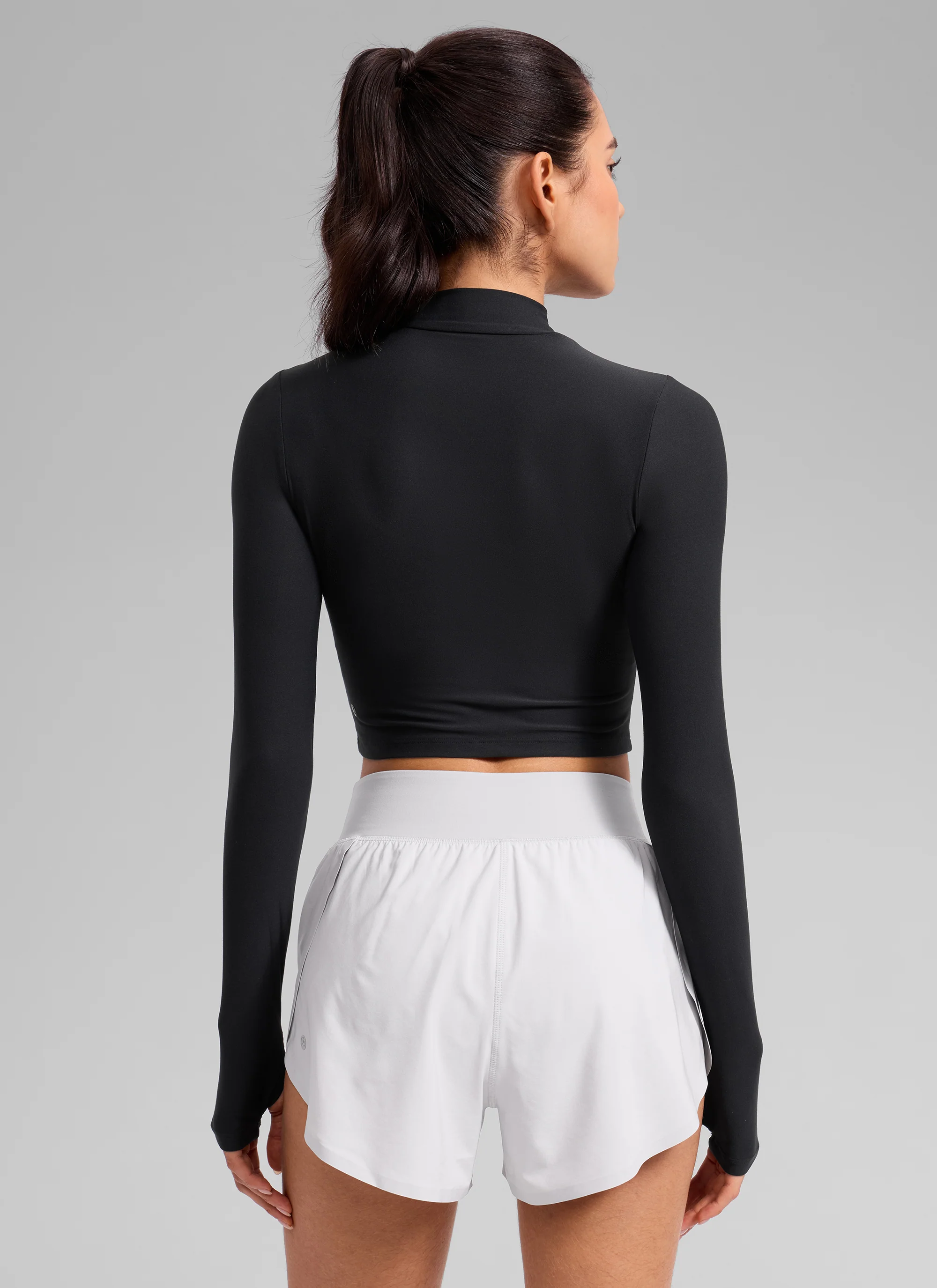 Cloudweight Mock Neck Crop Long Sleeve - Image 17