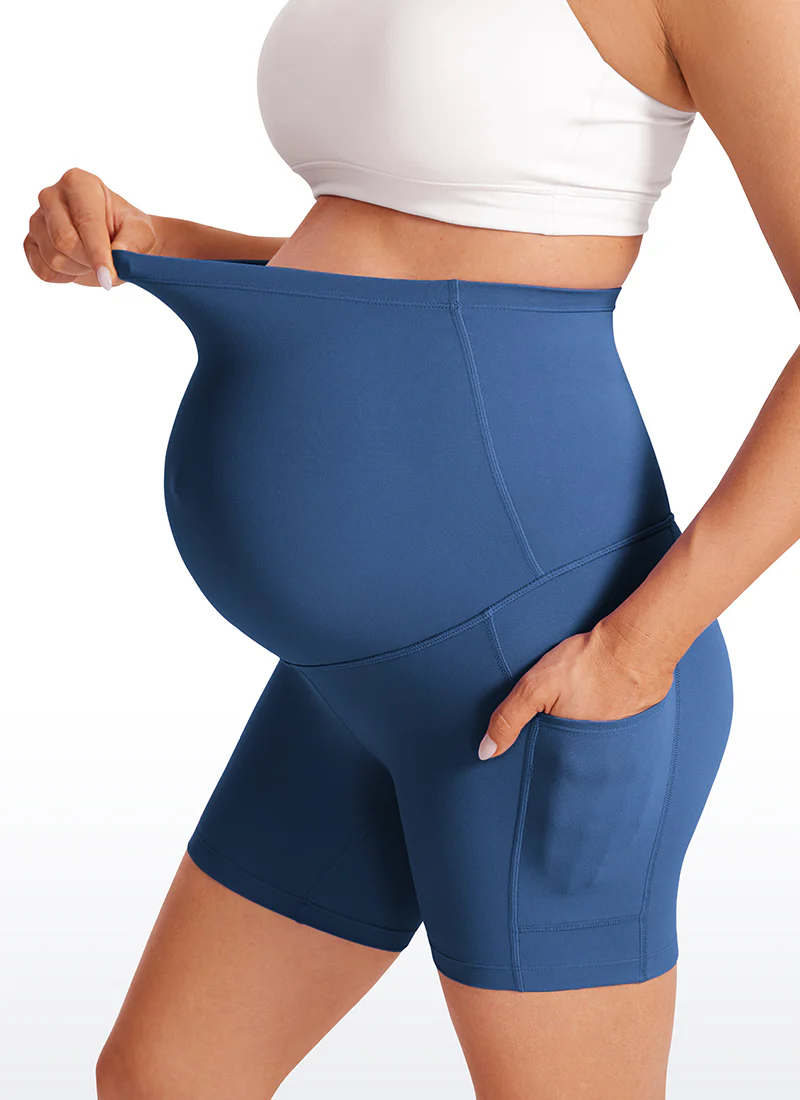 Butterluxe Maternity Pocket Shorts 5'' - Image 10