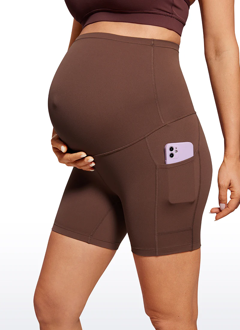 Butterluxe Maternity Pocket Shorts 5'' - Image 4