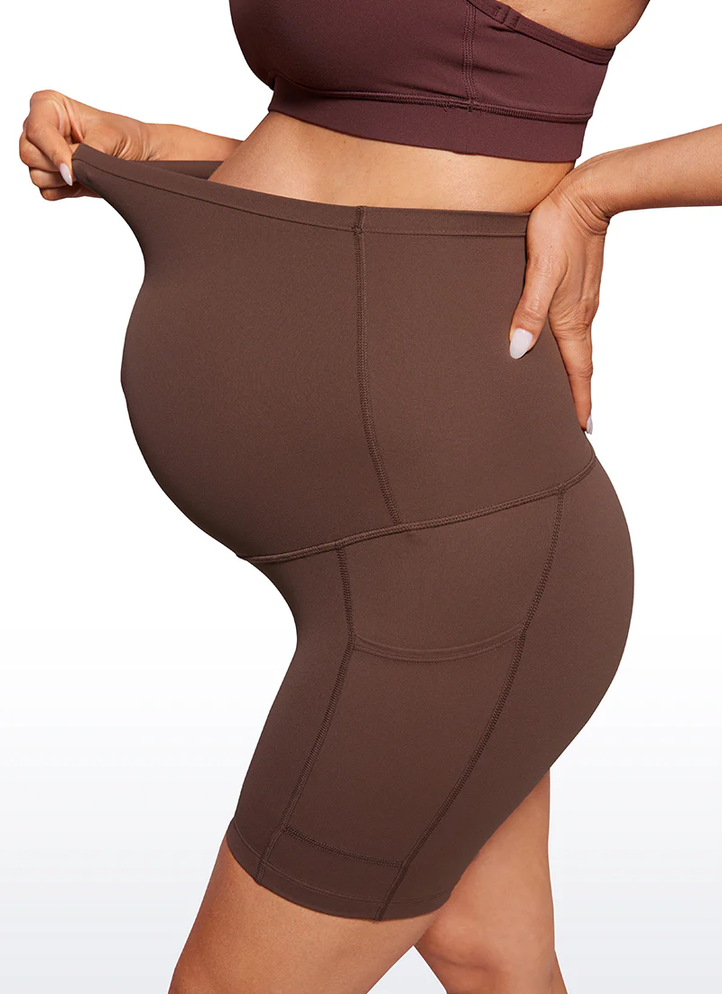 Butterluxe Maternity Pocket Shorts 5'' - Image 5