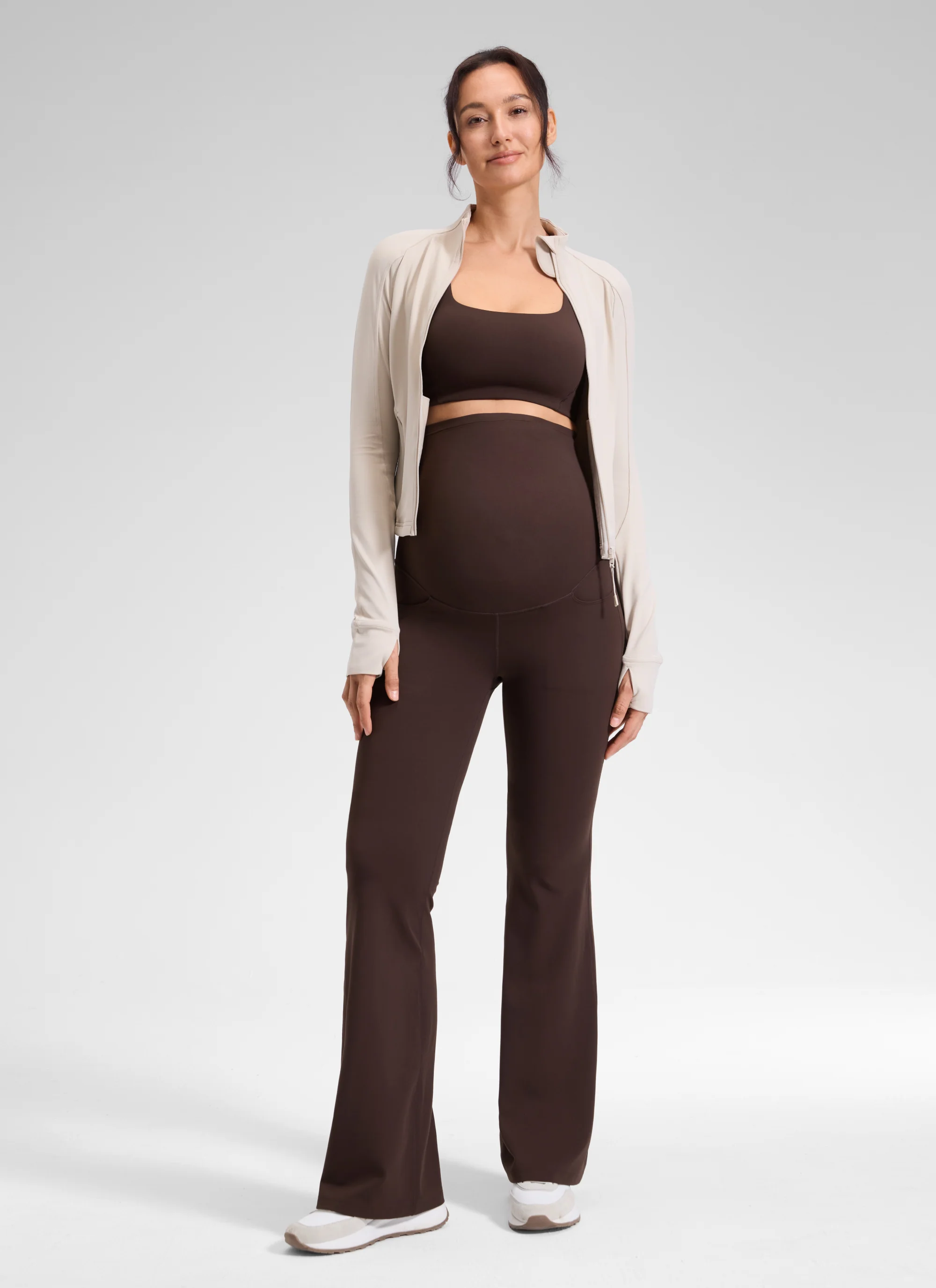 Butterluxe Maternity Flare Pocket Legging 29" - Image 14