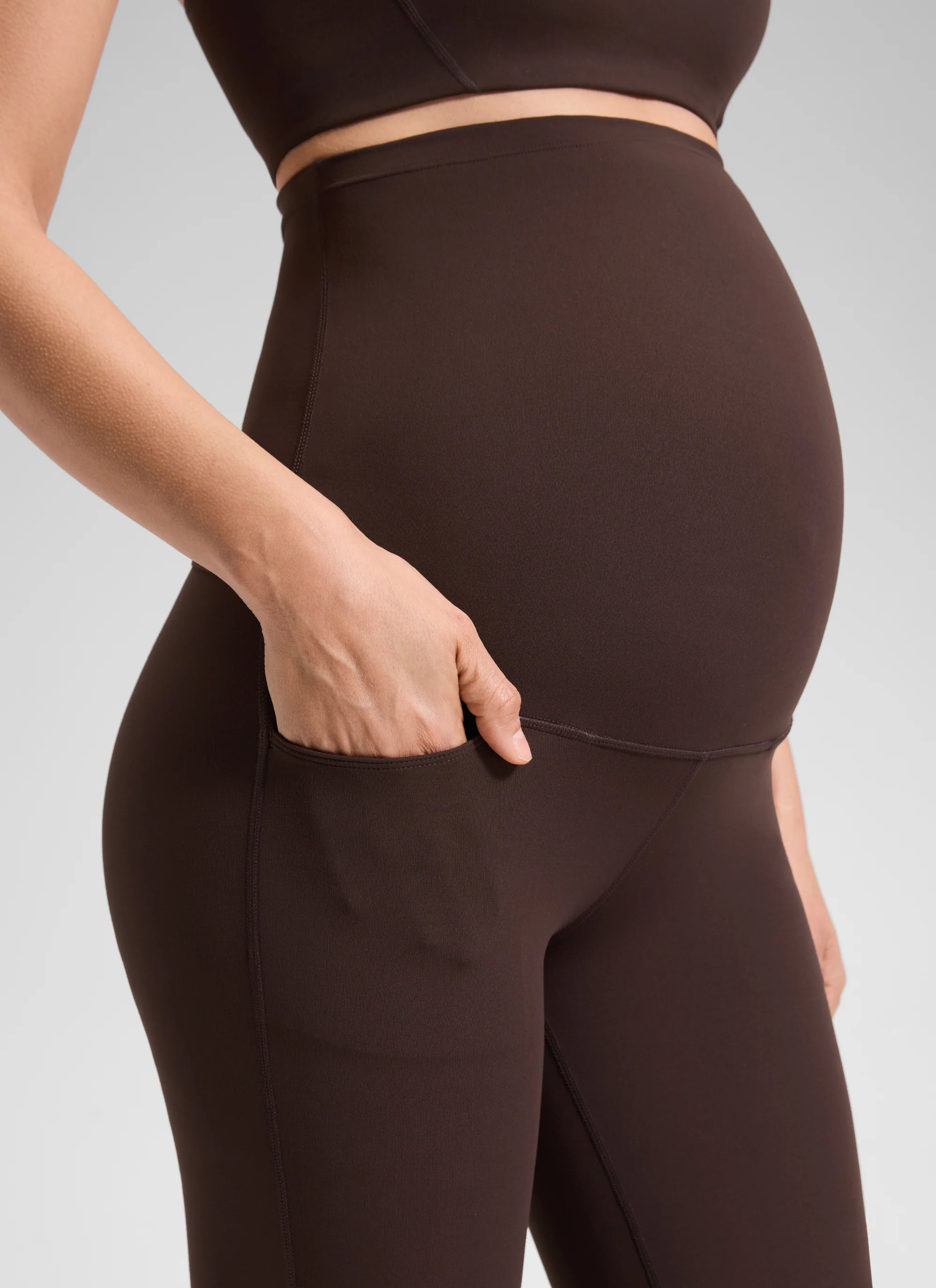 Butterluxe Maternity Flare Pocket Legging 29" - Image 15