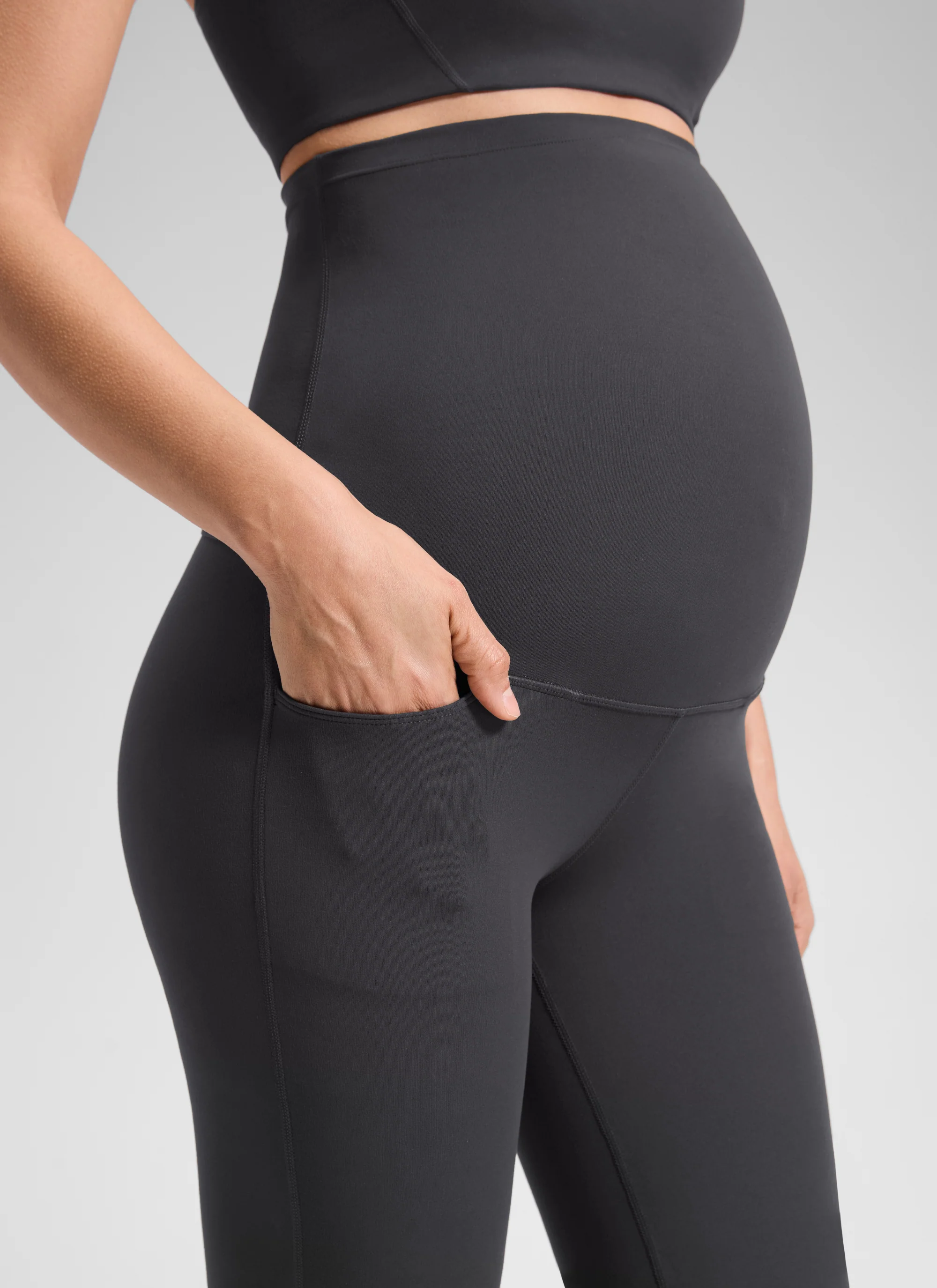 Butterluxe Maternity Flare Pocket Legging 29" - Image 20