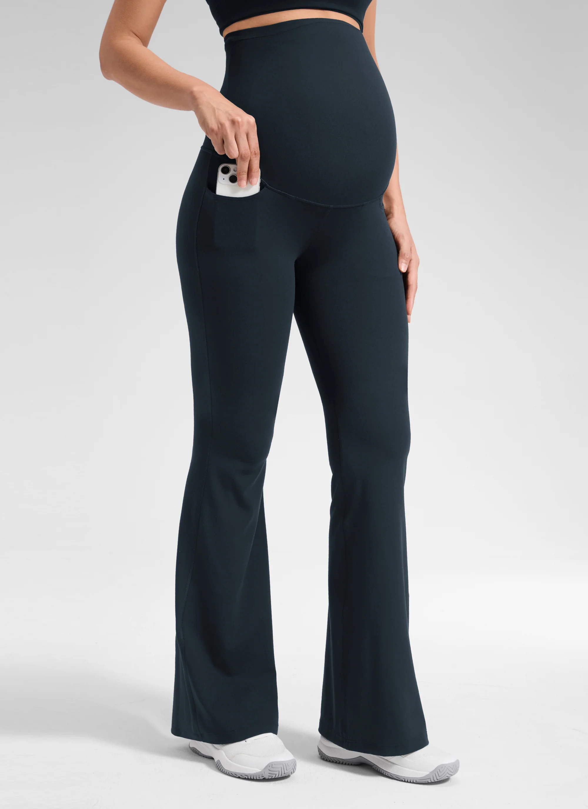 Butterluxe Maternity Flare Pocket Legging 29" - Image 7