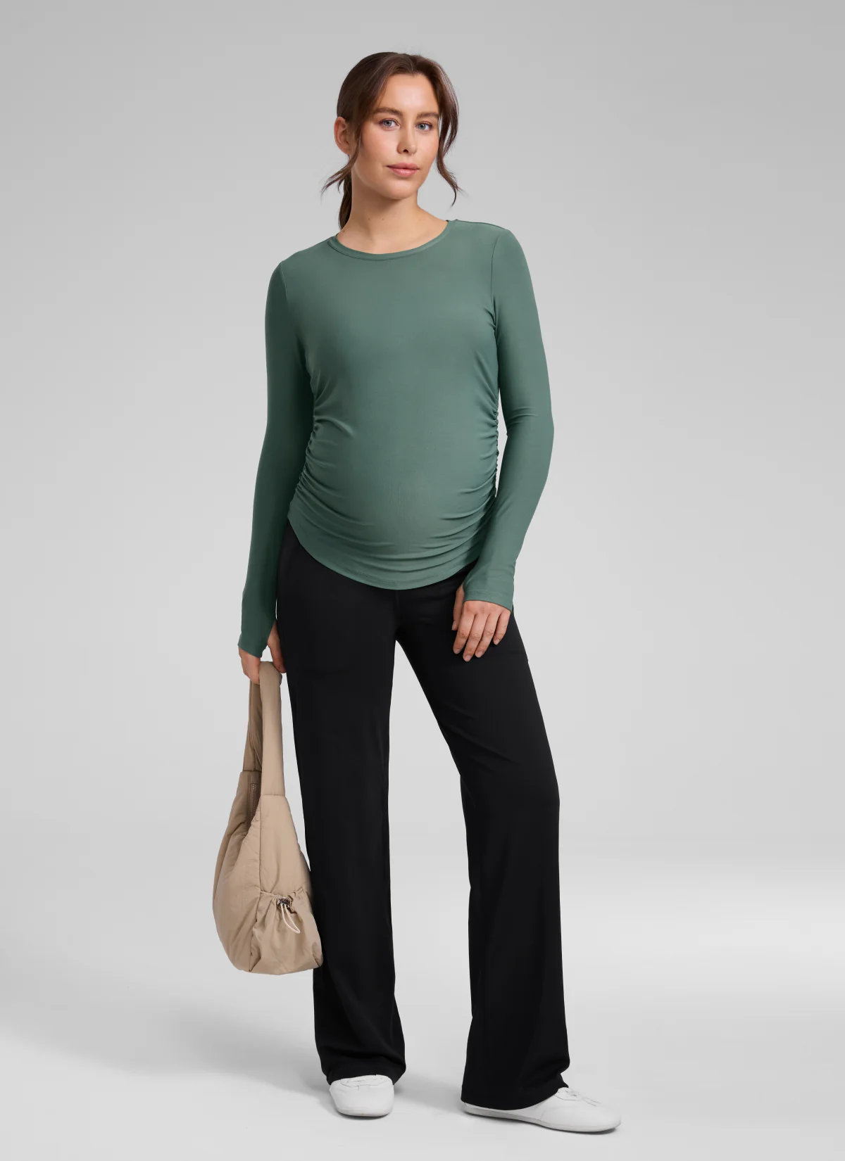 Cloudweight Maternity Ruched Long Sleeve - Image 14