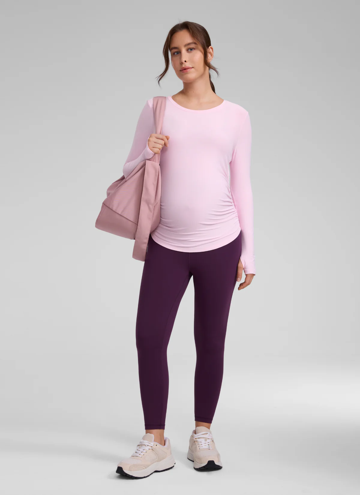 Cloudweight Maternity Ruched Long Sleeve - Image 3