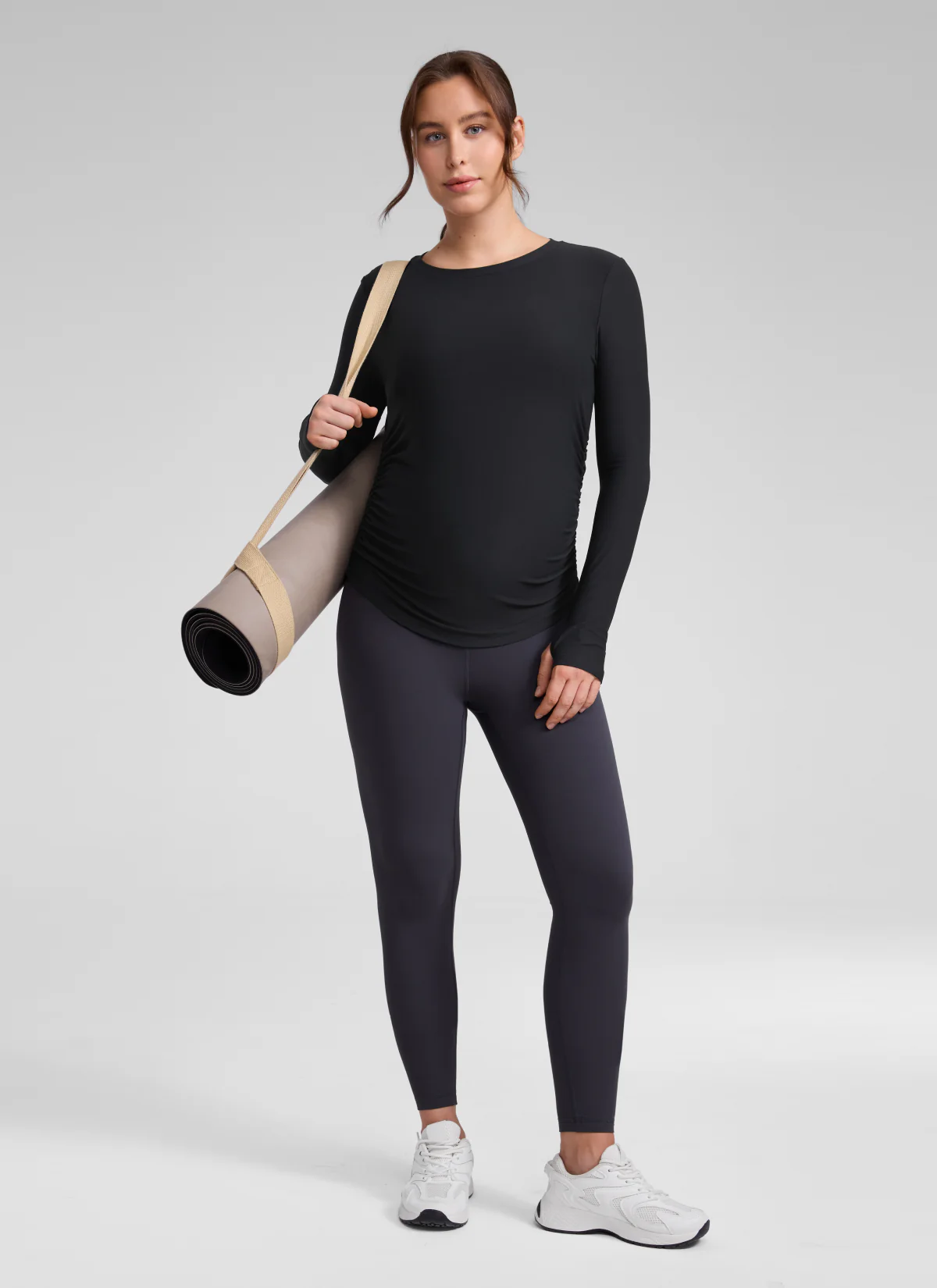 Cloudweight Maternity Ruched Long Sleeve - Image 7