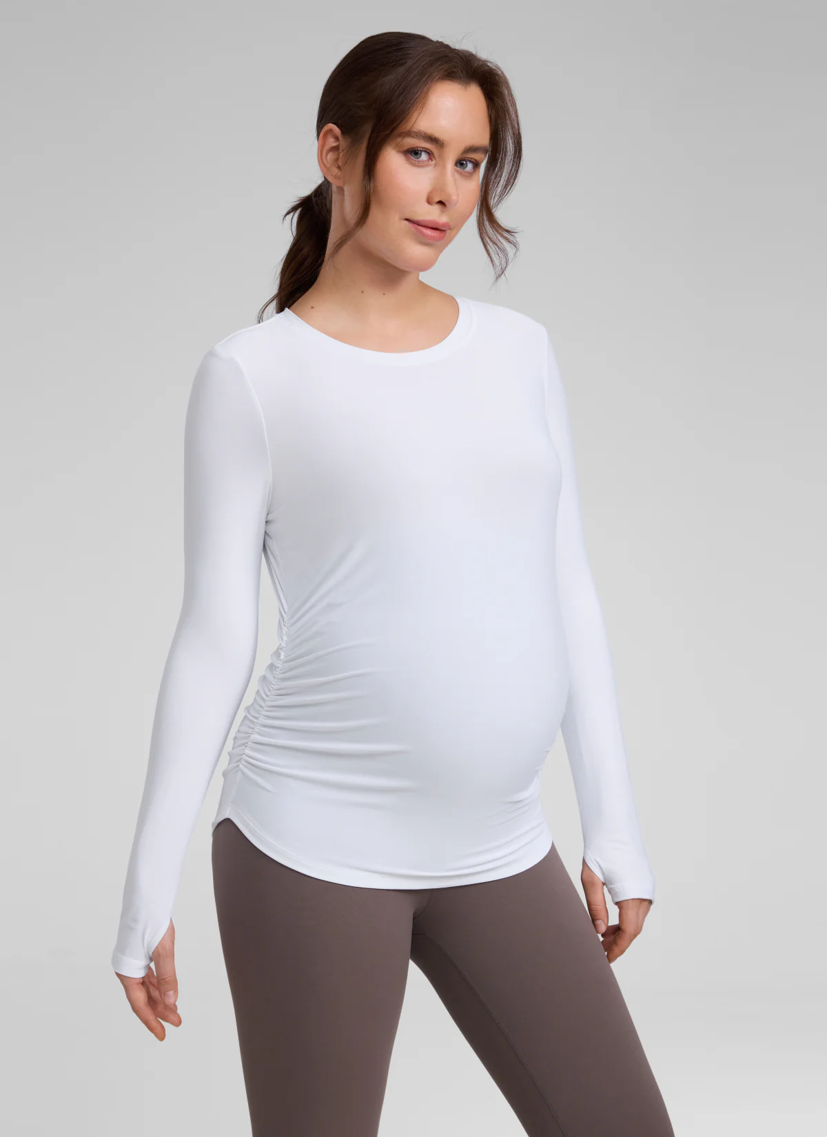 Cloudweight Maternity Ruched Long Sleeve - Image 9
