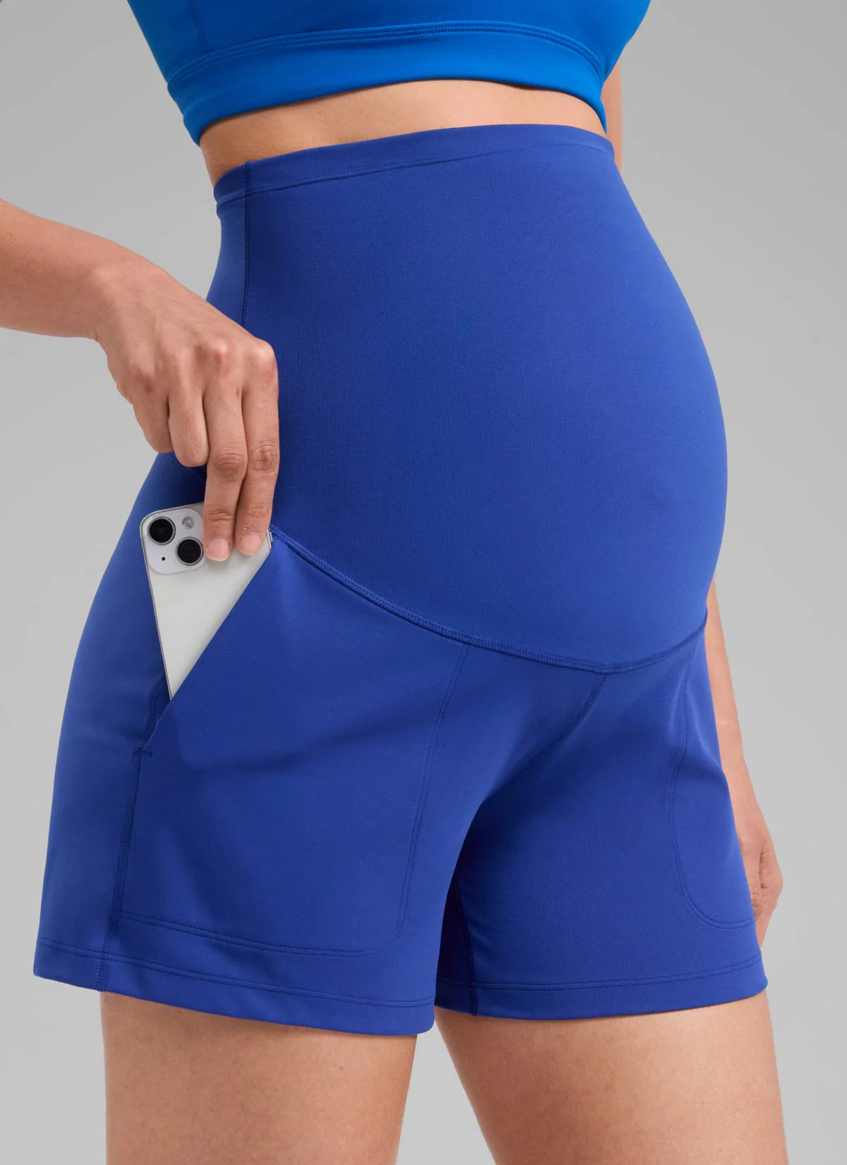 Butterlift® Maternity Linerless Shorts 4'' - Image 5